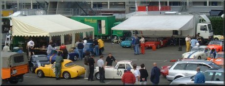 FISC Tents at Le Mans