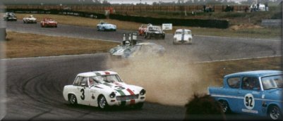 Stéphane was in front of Pieter & Antonio was just behind the Anglia !