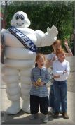 Steve Waddington - Sorry no it's the Michelin Man, entertains some of the FISC kids