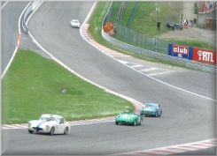 Mark Dols leads through Eau Rouge