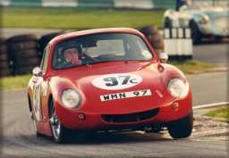 Tony Wilson-Spratt in his WSM at Oulton Park