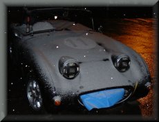 Simon Pages frogeye sticks its tongue out at the snow